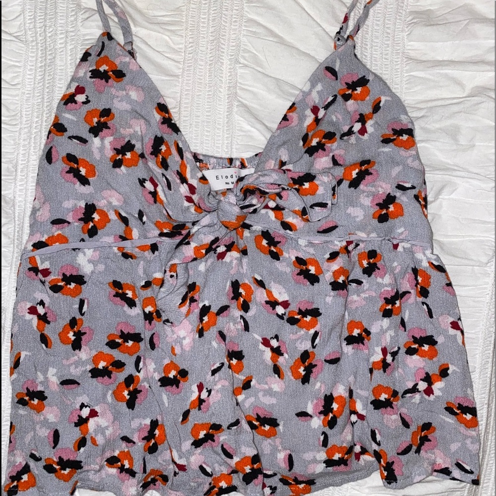 multi colored tank top